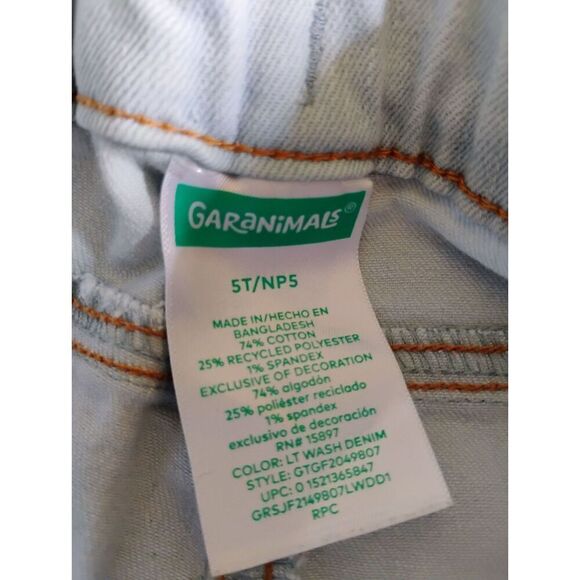 Garanimals brand Denim Jeans - Size: 5T       (1158) - Picture 4 of 5